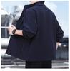 Woodpecker Men's Thickened Fleece Hoodie Jacket - Warm Stand Collar for Autumn/Winter Outdoor Sports