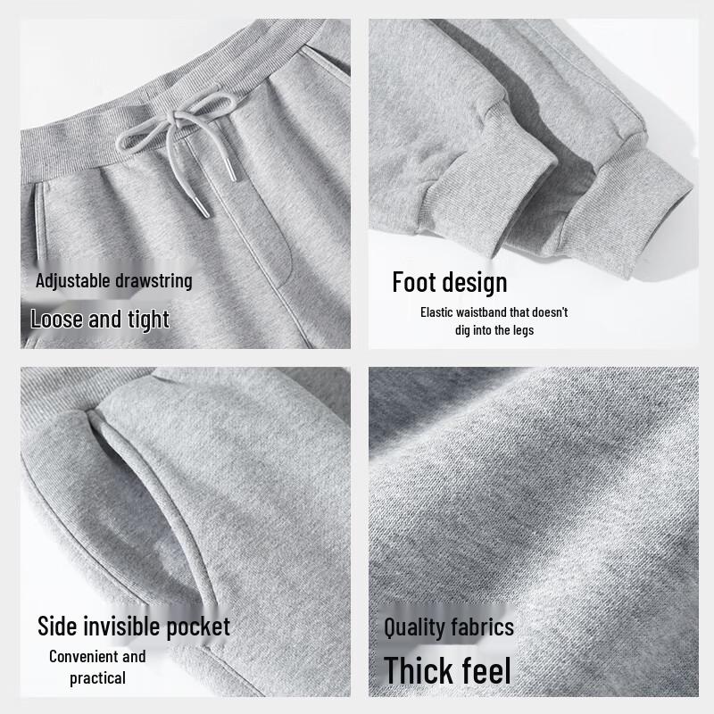 TonLion Men's Knit Loose Fit Cuffed Casual Pants