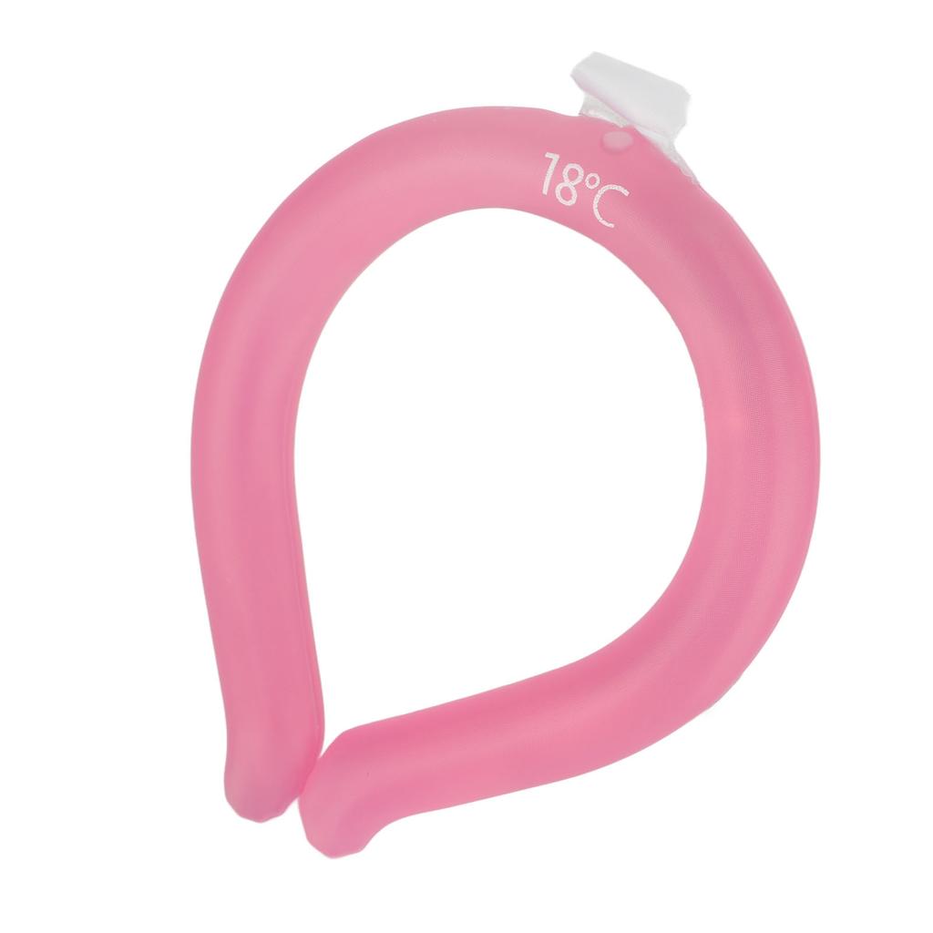 Chłodnica szyi Poręczny bez użycia rąk Długotrwały pierścień chłodzący szyi wielokrotnego użytku na letnie upały