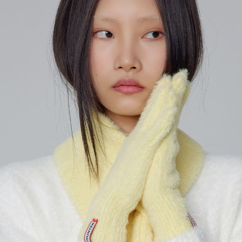 

HUNTER [ЖЕНСКИЕ] Мягкие Пушистые Перчатки - Желтые HDW0001CGZRYL 00F