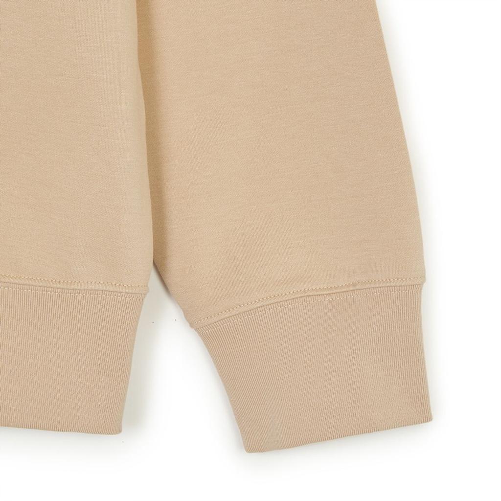 New MLB SS24 Sweatshirt Unisex Light Beige 3AMTB0241-45BGL