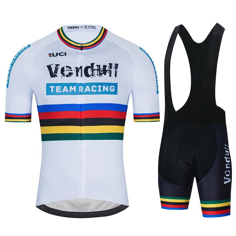 Vendull 2025 cyklistický dres sada letní Španělsko MTB cyklistické oblečení uniforma Maillot Ropa Ciclismo muži cyklistické oblečení oblek Hombre