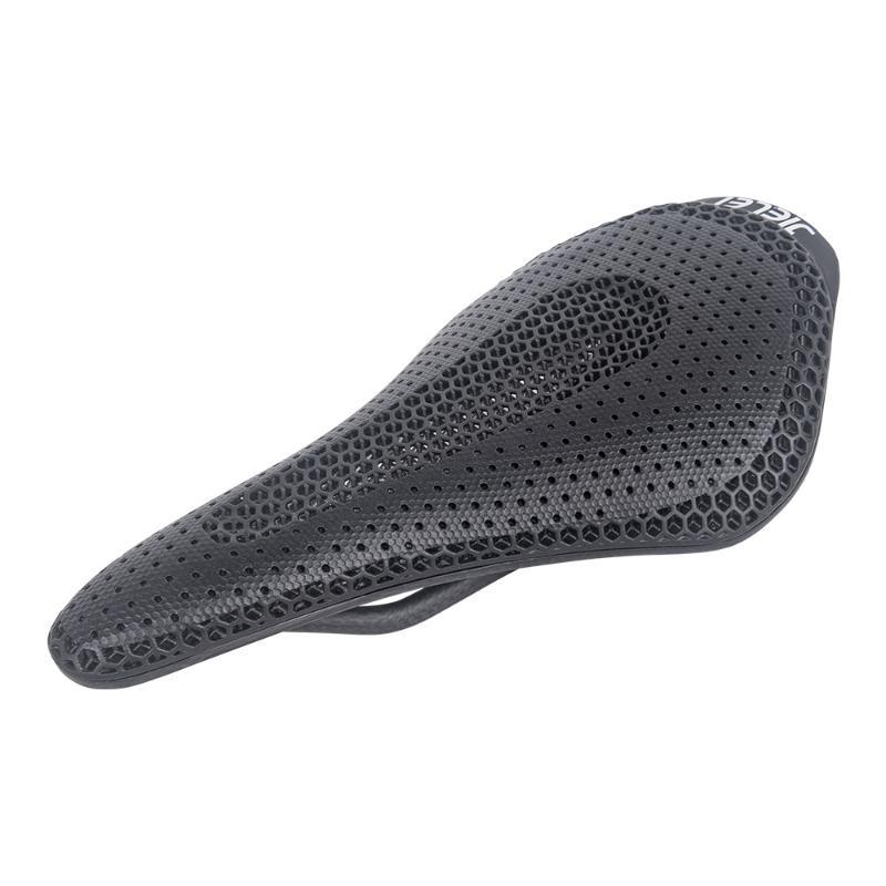 1Pcscarbon Fiber 3D Printed Bike Ultralight Hollow Breathable Comfort Anti-Pain Shock Absorbing Cycling Seat Cushion Fit