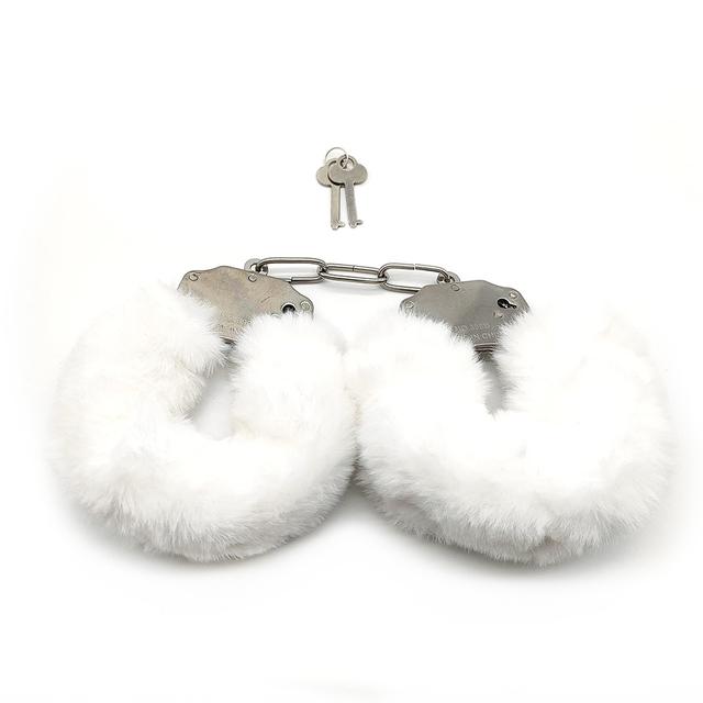 Plush Handcuffs Metal Alternative Tools Shackle Handcuffs SM Training Equipment Binding Adult Sex Toys for Women and Couples