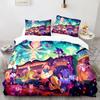 3D NEW Teens The Movie hedgehogs Boy Bedding Set Anime Digital Cartoon Sonic Duvet Cover Comforter Bed Youth Kids Girl Boys Gift