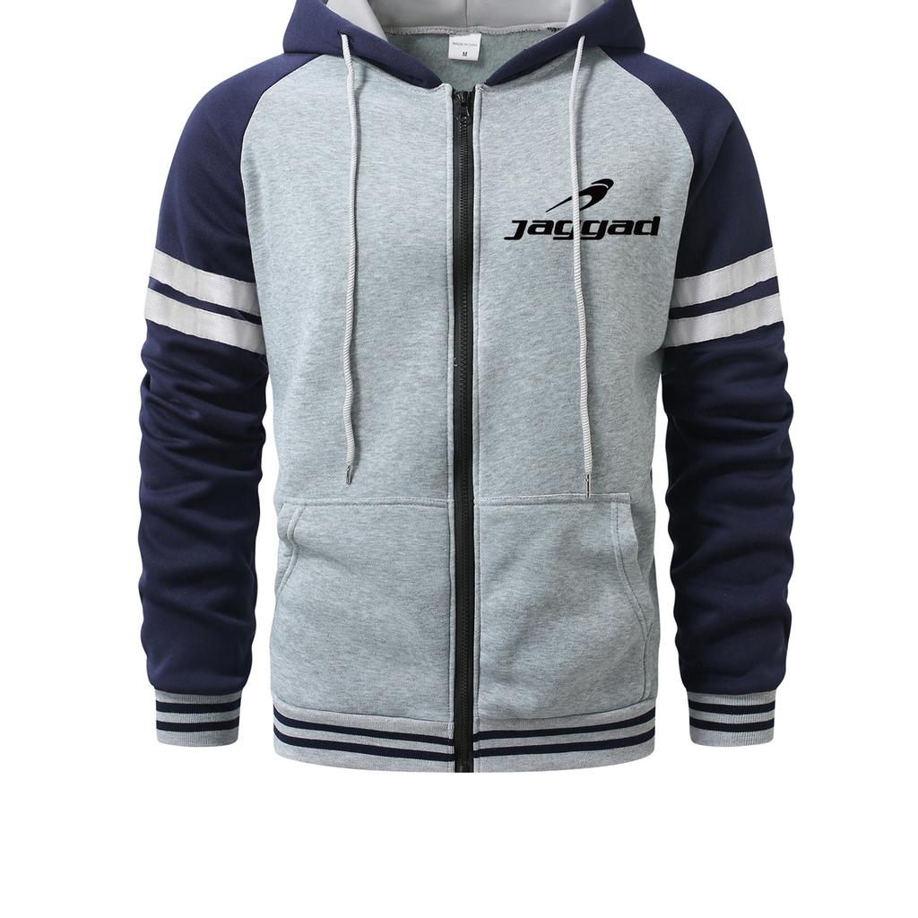 "Jaggad"Hoodies for Men Cardigan Zip Hoodies Hooded Pocket Sports&Outdoor Men's Fashion Hoodies & Sweatshirts Streetwear Casual  Men's Coats