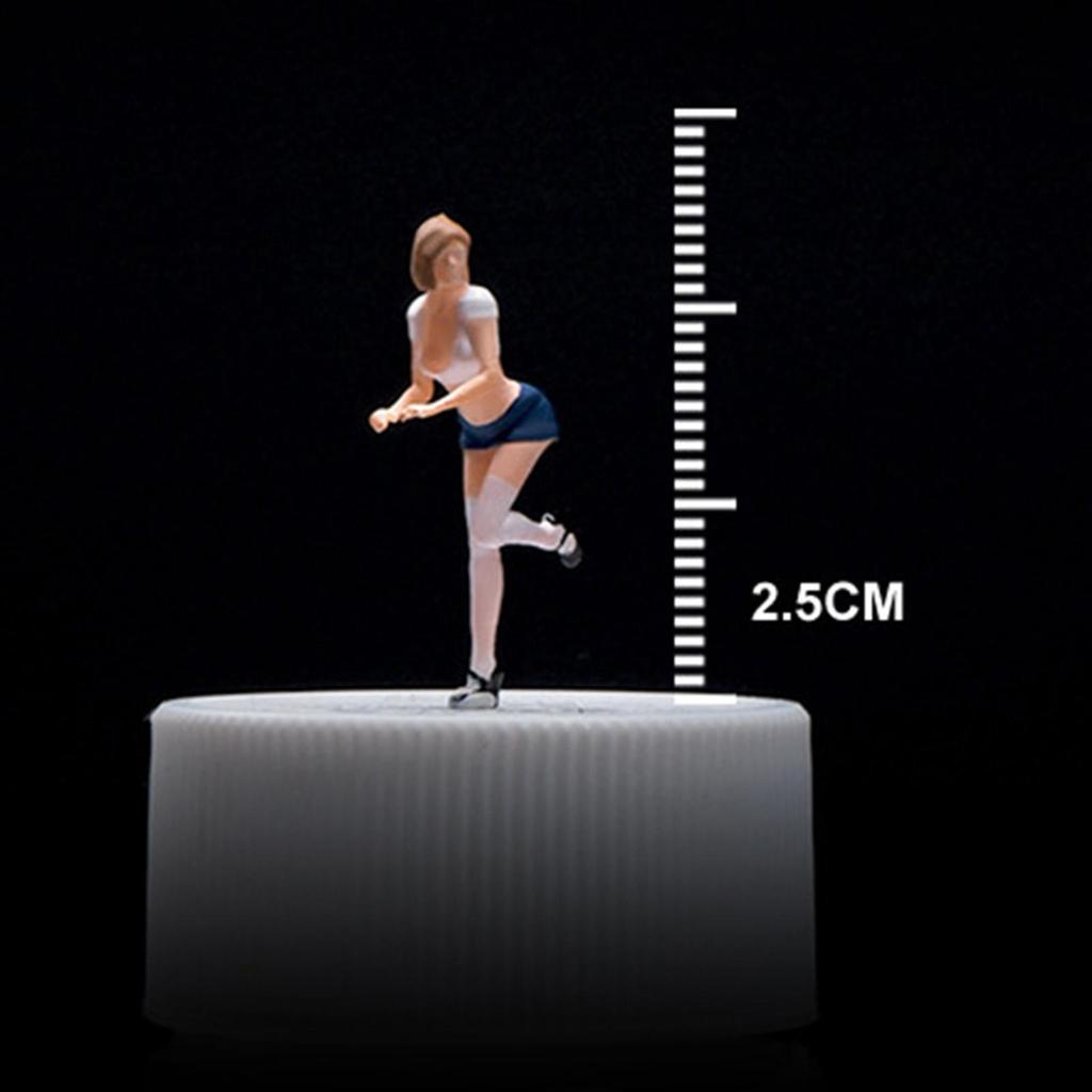 Resin Miniature Scene Ornament ,Role Play Figure, Tiny People Toys, Character Model, Painted Model