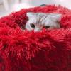 Comfortable Plush Kennel Dogs Pet Litter Deep Sleep PV Litter Sleeping Bed