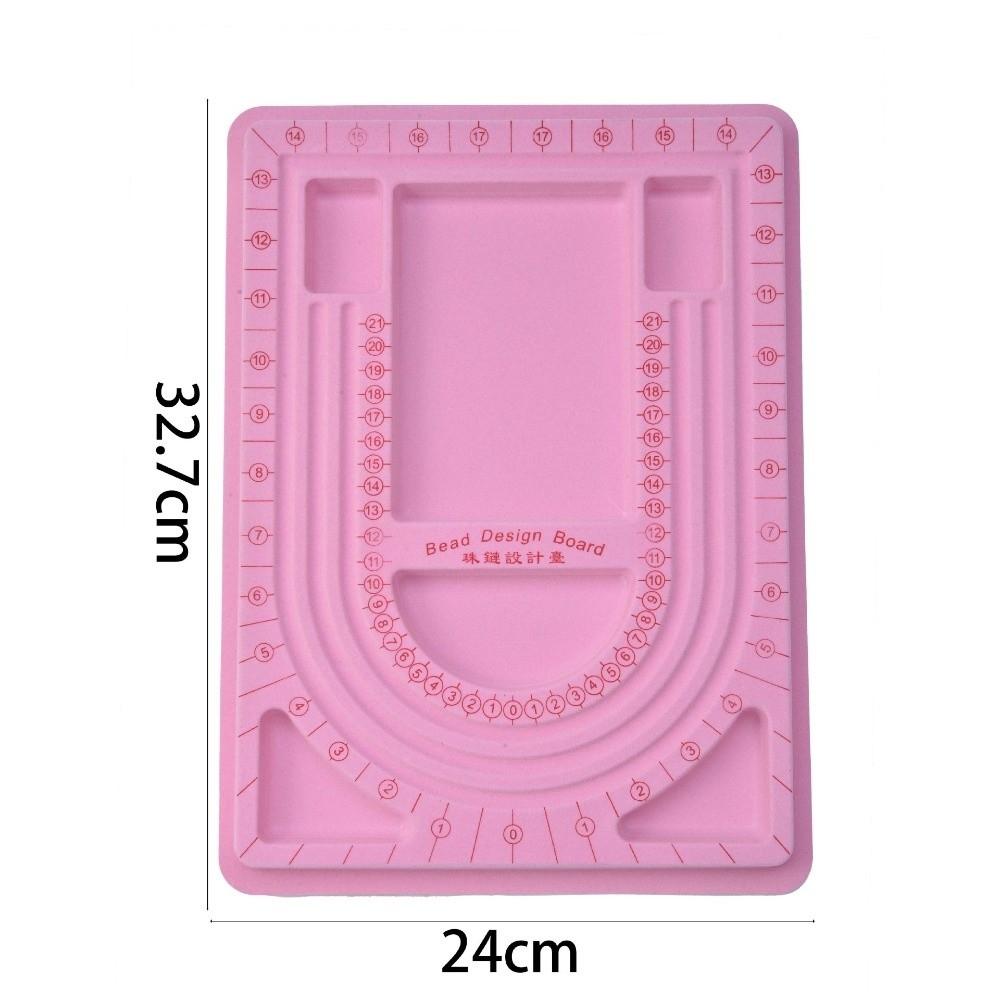 Convenient Beading Board Colorful DIY Jewelry Making Bracelet Necklace Tray Beading Accessories