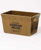 GORDON MILLER PP Mailbox Storage Polypropene Steel Frame Lightweight Durable with Handle H29 X W52 X D33 Load Capacity 20kg Stacking Khaki 1526959