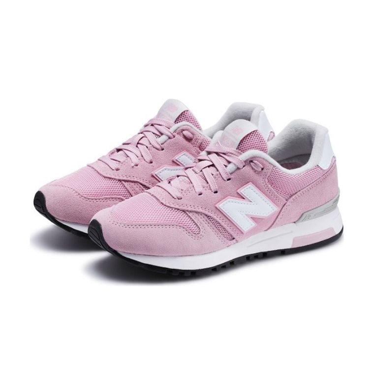 New Balance Women's 565 B Wide Pink White WL565AS