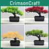 Bungeana Pinus Zucc Artificial Bonsai Potted Plant For Home Decor Projects