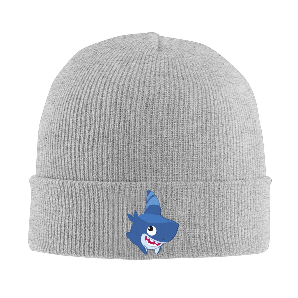Funny Shark Dog  Warm Knitted Cap Winter Knit Bonnet Hat Skullies Beanies Hip Hop Caps for Unisex