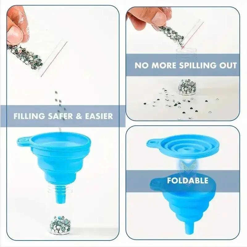 Tool Painting Diamond 5d Diy Storage Box Suitcase Diamond Painting Accessories Bulk Bag Kit Diamond Art Embroidery Beads Round Bottle Storage Tools