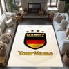Rb Leipzig Personalized Name Floor Mat Design For Hallway Living Rooms Kitchen Decorate Room Antislip Rug Office Home Decor