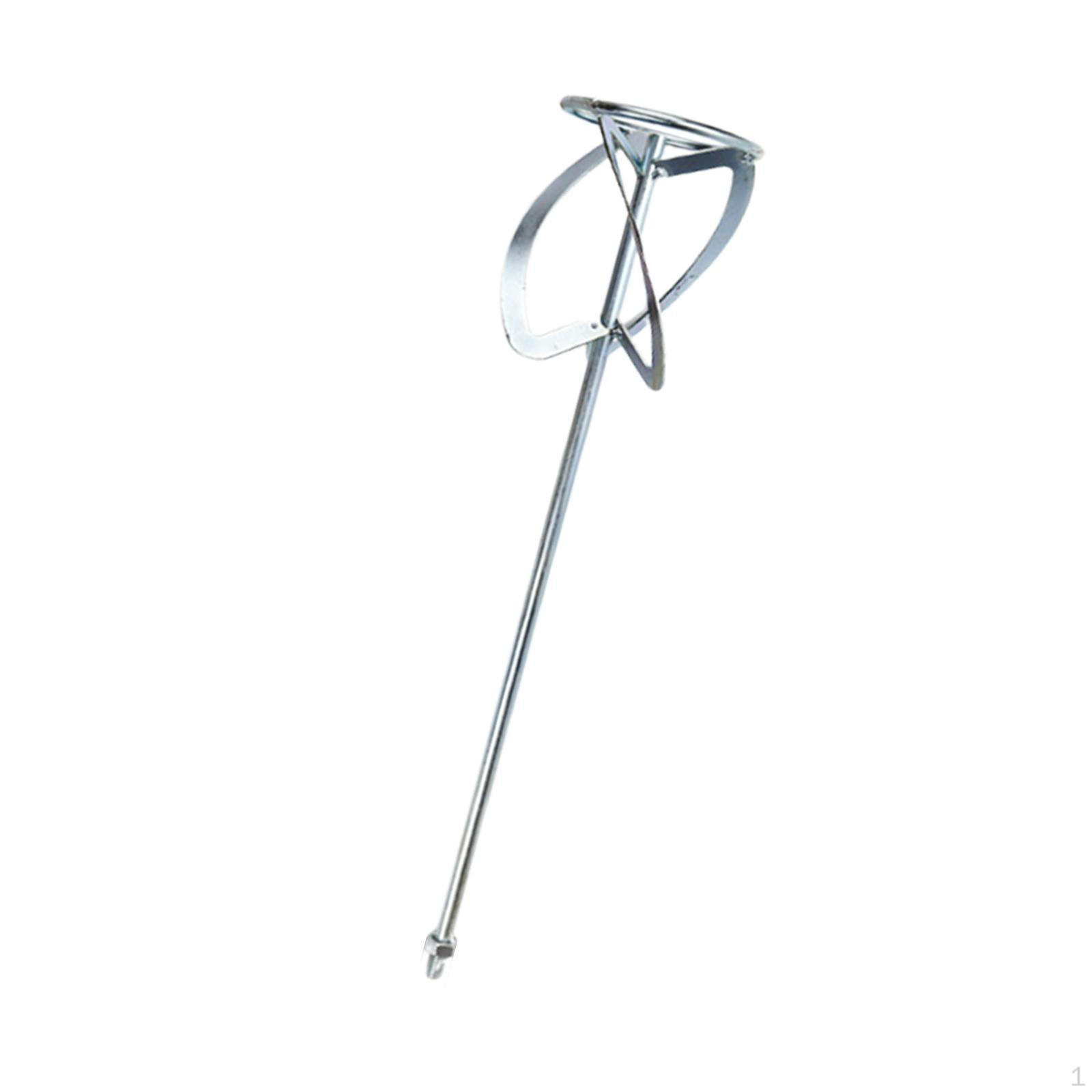 Concrete Mixing Rod Cement Mixer Tool for Hand Drill Paint Bit Attachment