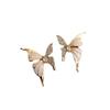 Exquisite Liquid Butterfly Earrings: Elegant High-End French Design for Women