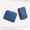 Key Case Official Licensed Made In Character Blue Multi-Leather <Shima Rin> Yurucamp Product, Japan, Goods,