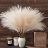 1/10pcs Faux Pampas Grass 18.5inch Artificial Pompous Grass Floral Fake Pompas Grass Branches Vase Filler DIY Flower Arrangement