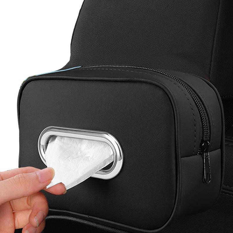 Car tissue box sunshade seat backrest suspension Napkin Holder Car Visor Tissue Holder Backseat Tissue Cover tissue storage box