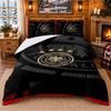Germany National Team Pattern Bedding 3Pcs Set Bed Sheet And Pillowcases For Indoor Bedroom