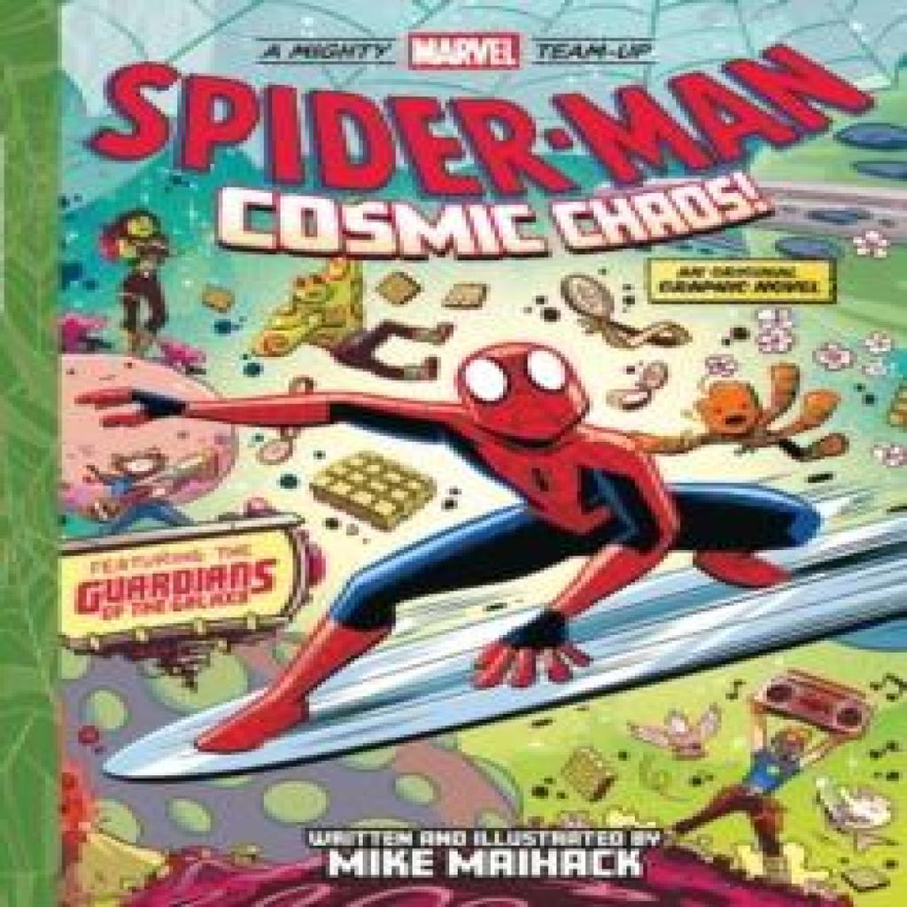 SpiderMan Cosmic Chaos A Mighty Marvel TeamUp by Mike Maihack Paperback Book 9781419770524