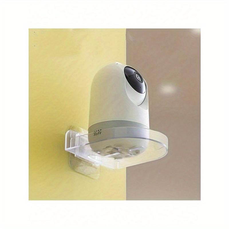 

1pc Adhesive Transparent Display Floating Bracket, Suitable For Security Cameras - Non-Drill Wall Mount, For Office/Home Decor Transparent【with Film】 різнокольоровий