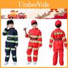 Children's Fireman Costume For Halloween Carnivals And Parties
