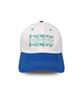Eichipipiwai H002 Two Tone Signature 3 Logo Ball Cap - Blue