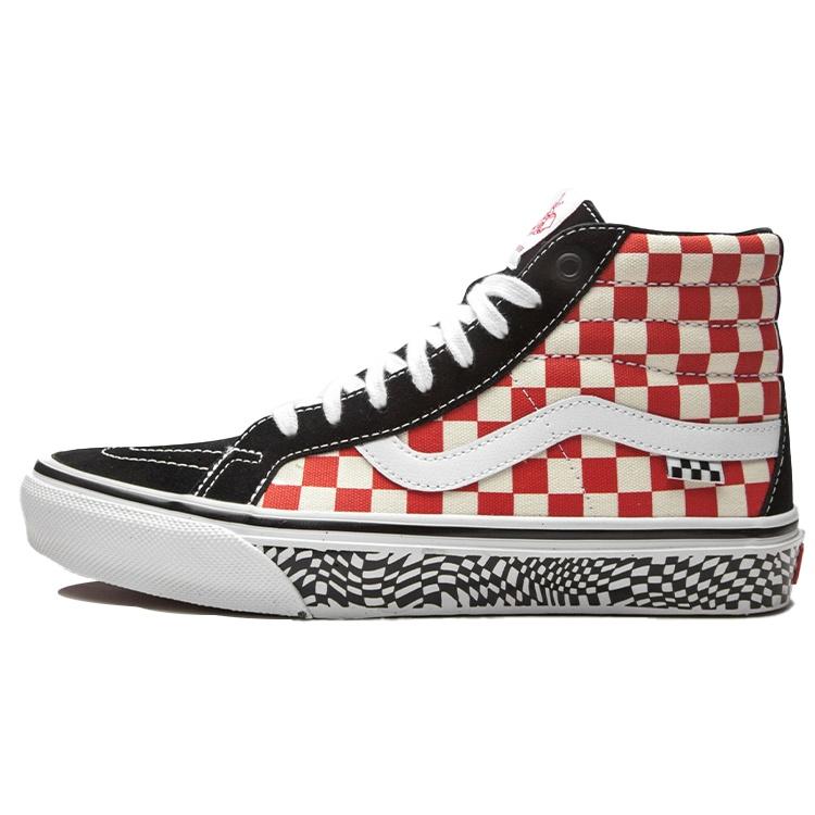 Vans Skate SK8-HI Reissue Grosso 84 - Red Checkerboard Men s VN0A5KYR428 EU 40