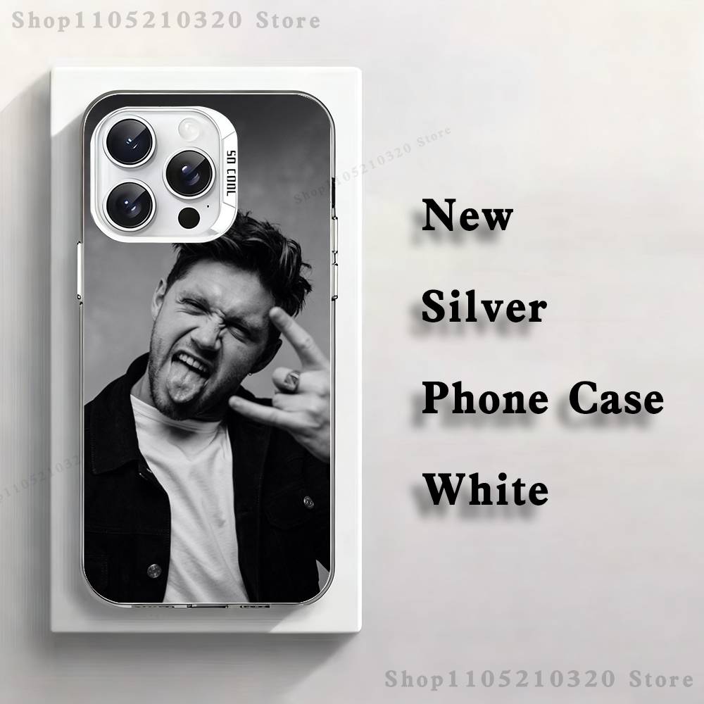 Singer N-Niall Horan Phone Case For iPhone 17,16,15,14,13,12,11,Pro,Max,Plus,E,Air,Mini White Tpu Cover iPhone13PROMAX