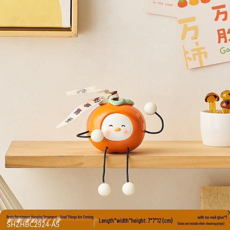 Dangle Leg Doll Ornament for Home or Children's Room Decor