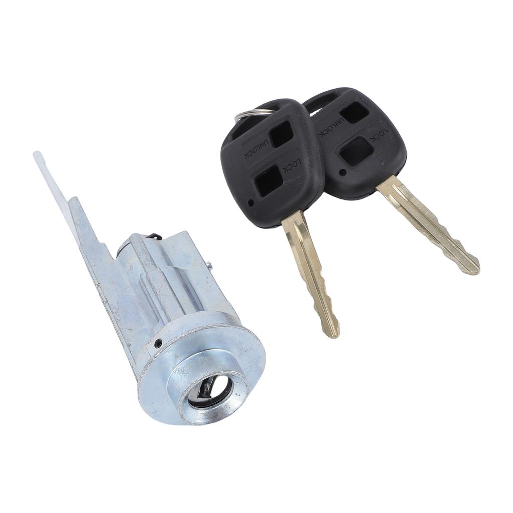 Ignition Lock Cylinder Switch with 2 Keys 89703 33070 Replacement for Avalon FJ Cruiser Solara