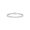 [Same-day Shipping]_Silver 925 Full Bezel Tennis Bracelet #LSB26