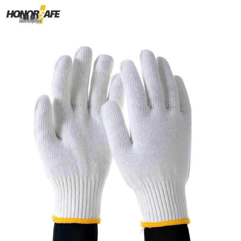 Good Employee Protective Cotton Work Gloves