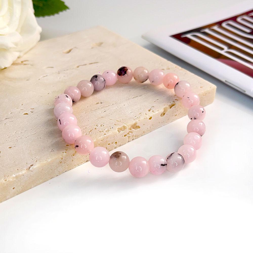 Wholesale 8 Mm Charm Beaded Bracelet Natural Stone Bracelet Crystal Bracelet Natural Stone Beaded Bracelet
