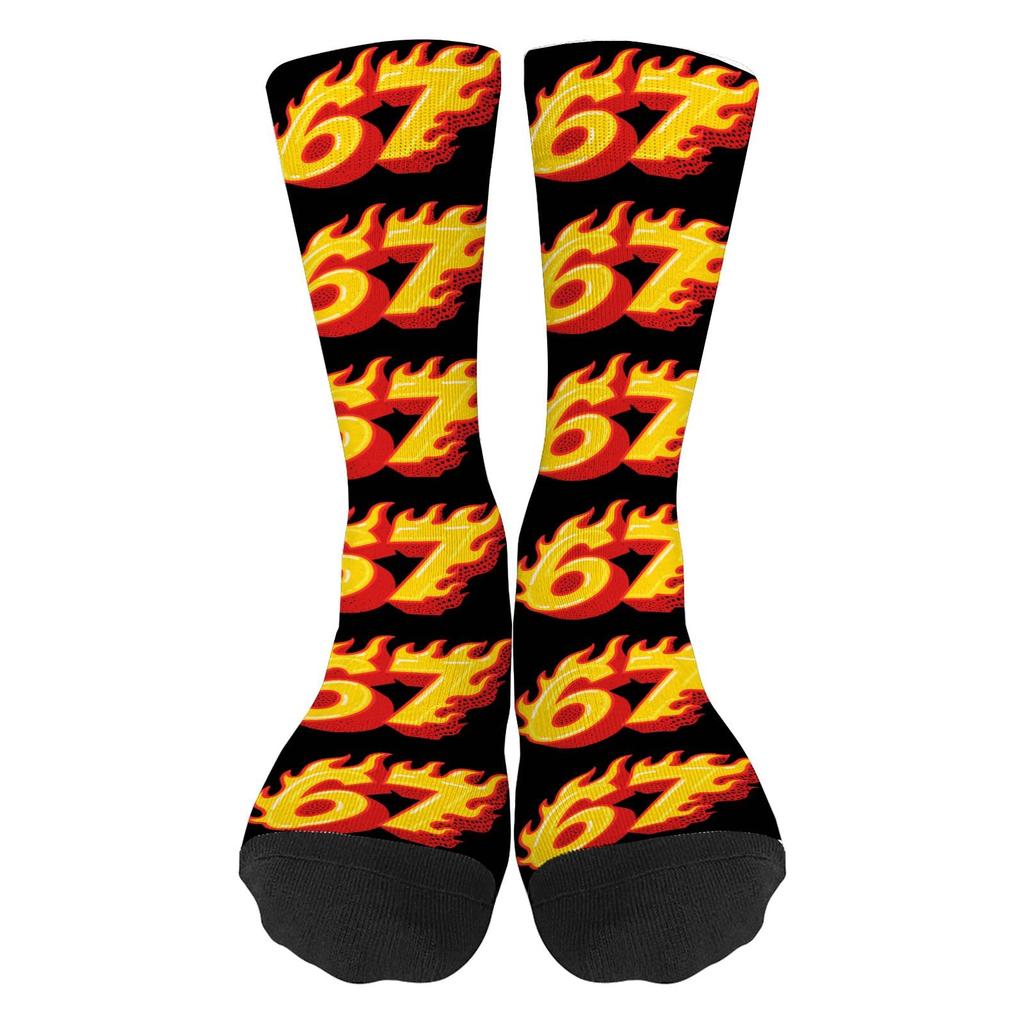 Modische, warme und interessante Socken mit sechs oder sieben Designs für Oma