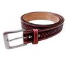 Pásek z pravé kůže Western full grain z pravé kůže Tooled Strap For Women & Men 50" Inch