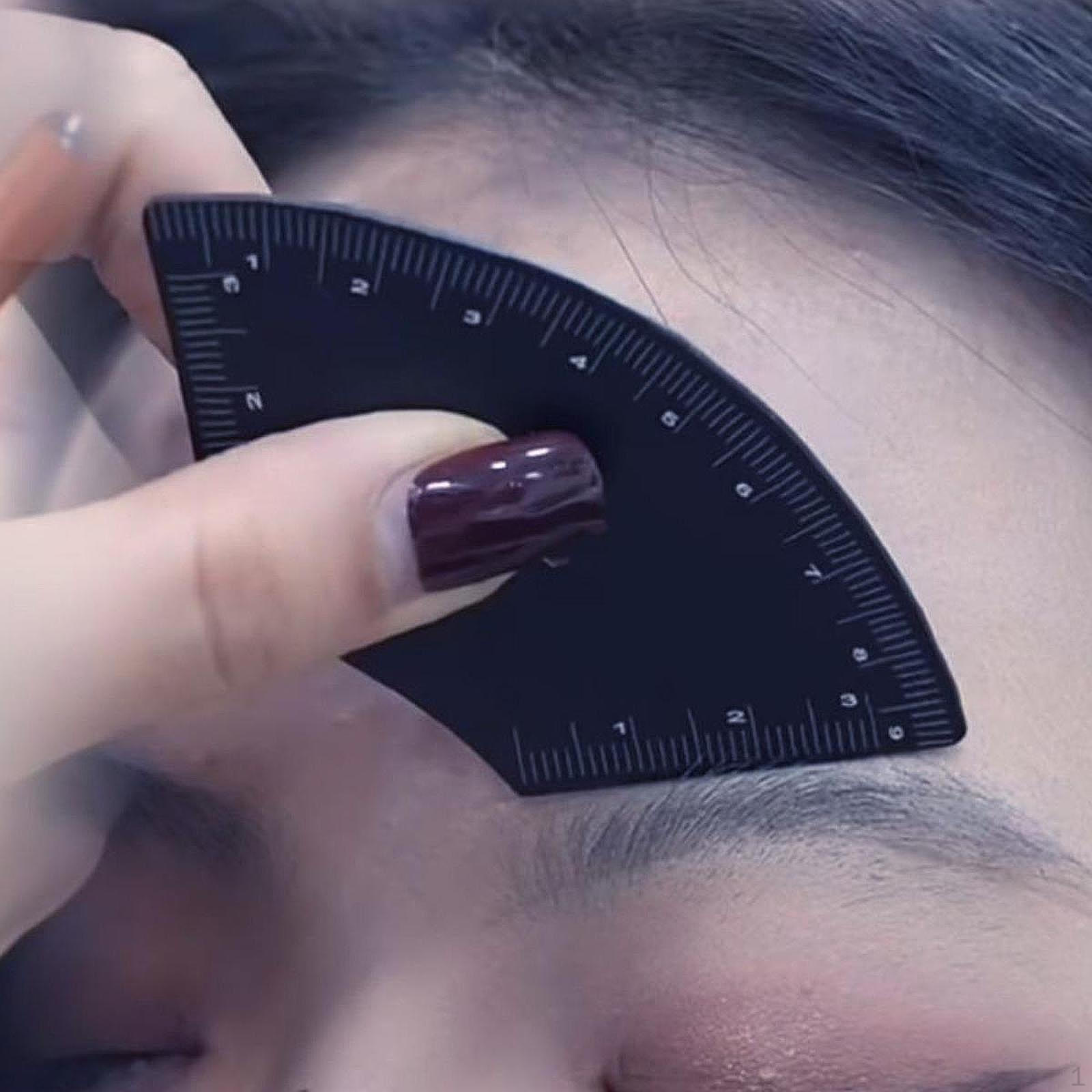 

Трафарет для бровей Формирующий инструмент Быстрый для профессионалов Fanning