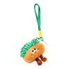 Cute Cake Plush Keychain, Soft Dessert Stuffed Animal Pendant, Kawaii Afternoon Tea Key Ring for Bag Backpack, Gift for Girls