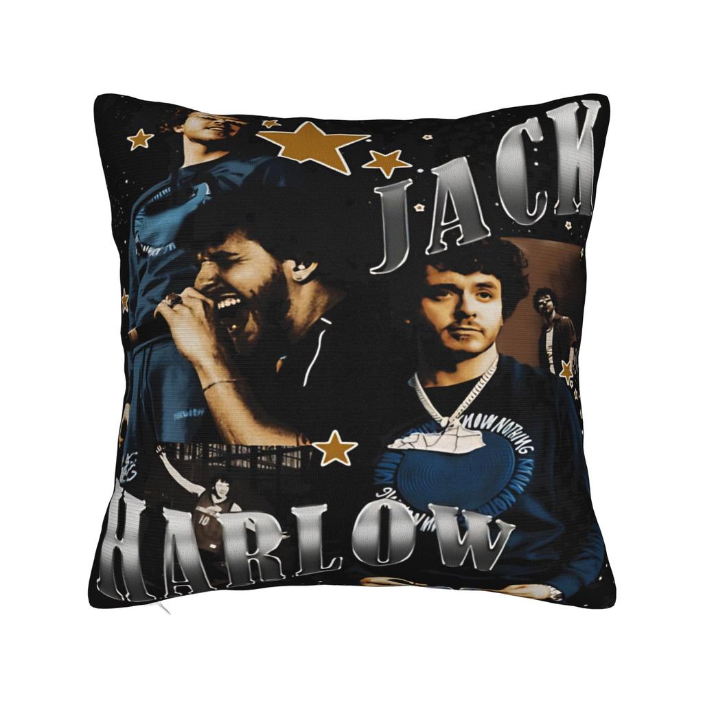Pillow Cover Singer Jack Harlow Morden Pillow Case For Chair Sofa Home Decor Pillowcases