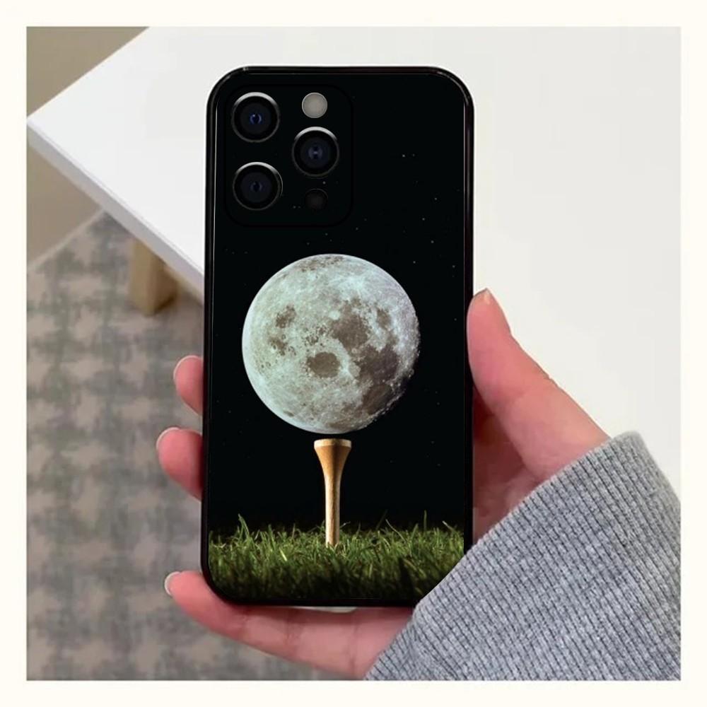 

Modern Golf Phone Case For Apple iPhone 15,14,13,12,11,Pro,X,XS,Max,XR,Plus,Mini Soft Black Cover iPhoneX