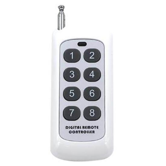 433MHz Wireless Remote Control 2/4/6/8 Buttons Remote Control Learning Code 1527 Antenna Reach 1000m Long Range