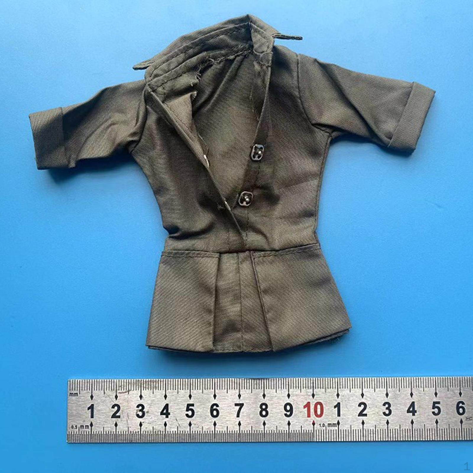 

1/6 женский комбинезон, модель кукольной одежды ручной работы, миниатюрный костюм для косплея