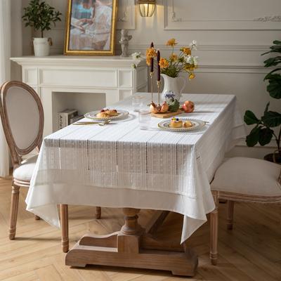 Mantel Rectangular Funda de Mesa Para Cocina Boda Comedor Fiesta Día de San Valentín Decoración de Mesa de Café y Té