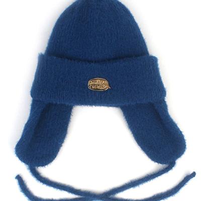 Universal Chemistry Sweet Blue Earflap Beanie