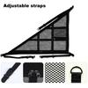 Car Strong Net Bag Load-Bearing Mesh Car Roof Storage Capacity Car Ceiling Auto Accessories Organizer  Triangle Car Storage Net