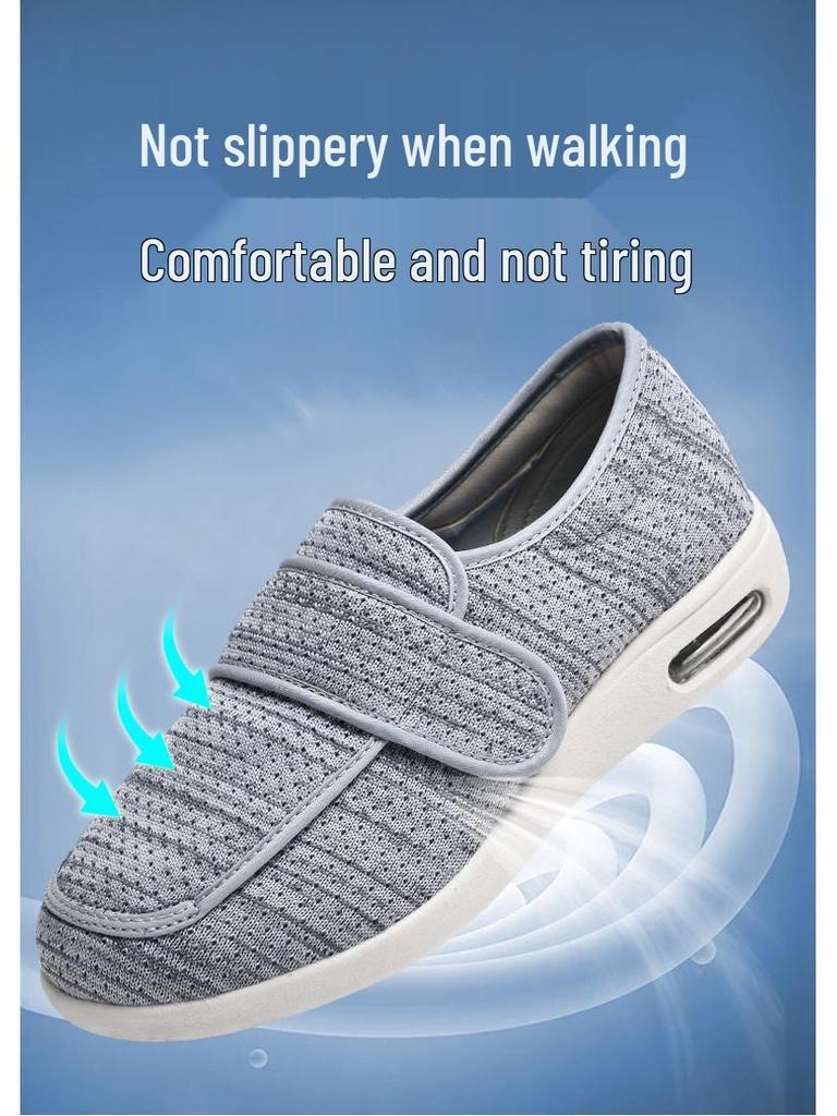 Healthy Step Adjustable Wide-Fitting Shoes for Seniors - Unisex