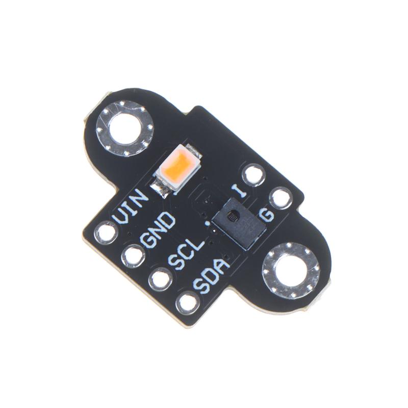 AS7341 AS7343 Multi-Channel Spectrum Sensor Module High Accuracy Pin Headers for Water Quality Spectral Detection Projects