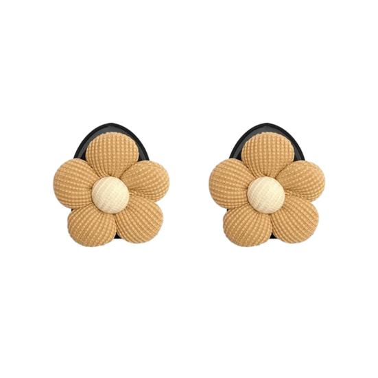 2/3Pcs Sweet Flower Shape Car Mini Hooks Dashboard Backseat Car Hanger Organizer Purse Earphone Charging Cable Adhesive Hooks